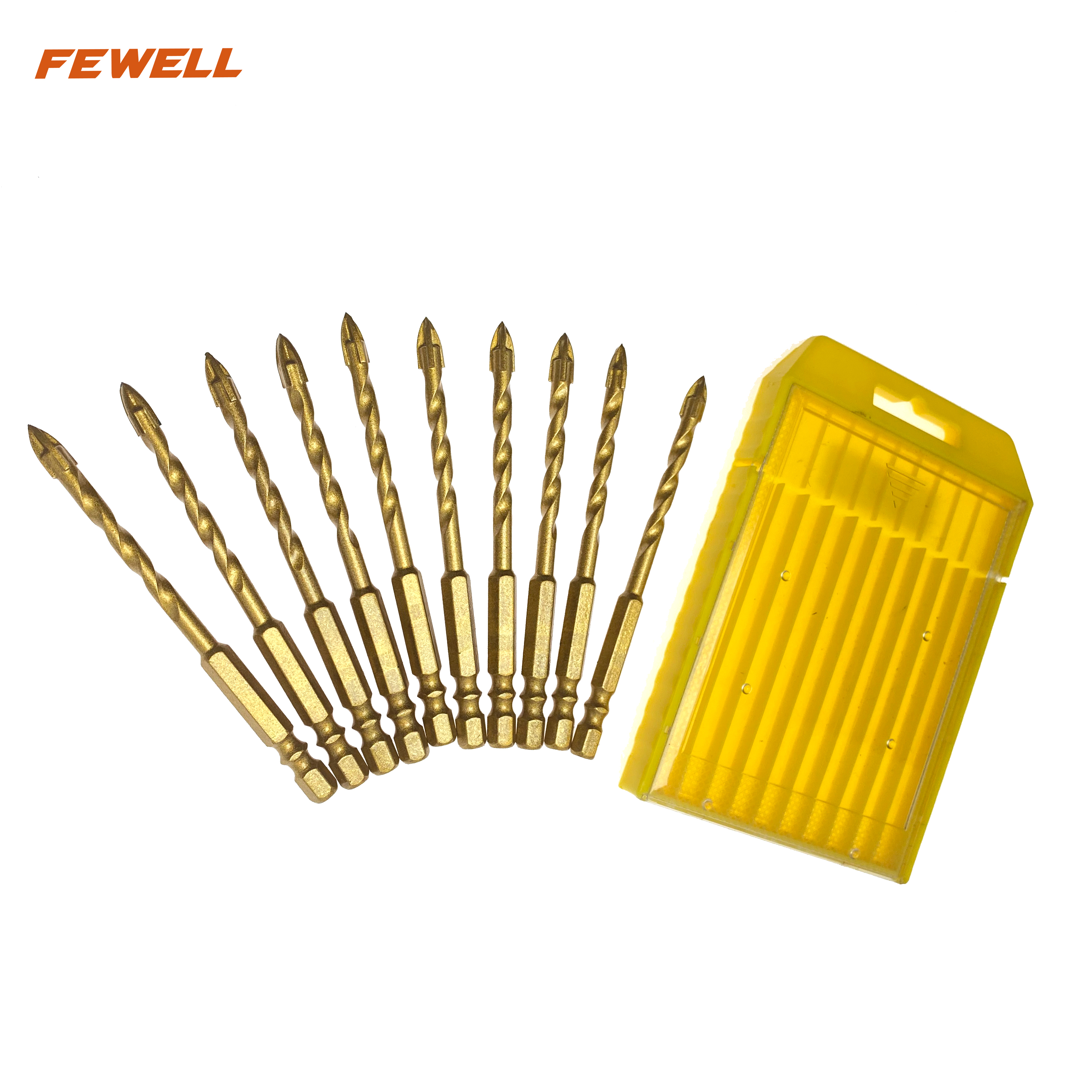 High quality 6/8/10/12/14mm diameter Extension spiral hex shank cross